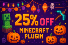 Shyam Studio’s Diwali x Halloween Sale: Get 25% Off All Premium Minecraft Plugins